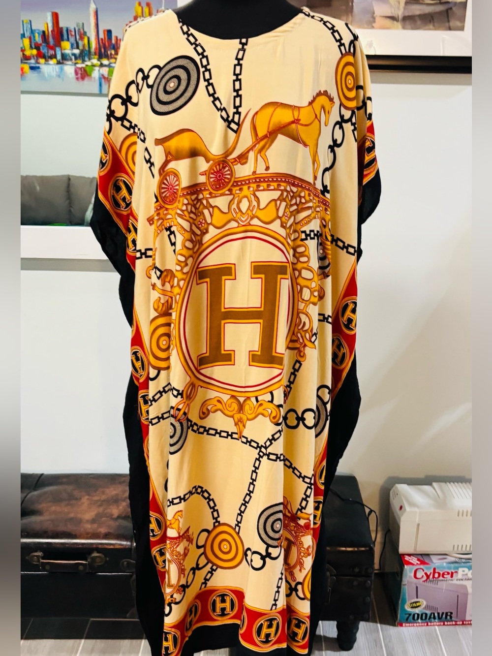 ❤️NWOT Batik Sumi Designer Kaftan Dress-One Size
